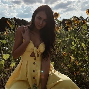 Yellow sundress